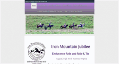 Desktop Screenshot of ironmountainjubilee.com