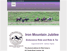 Tablet Screenshot of ironmountainjubilee.com